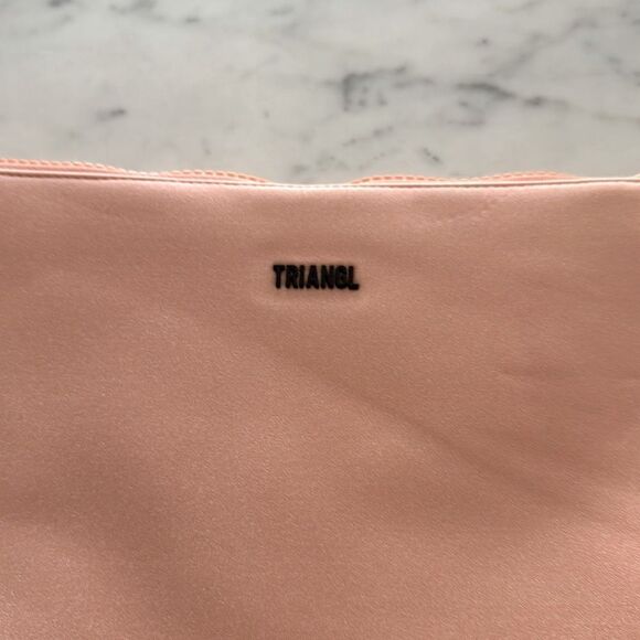 TRIANGL NEOPRENE Swim Travel or Makeup Bag PECHE NEW - Picture 2 of 5